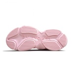 Balenciaga Allover Logo Triple S Sneaker Pink