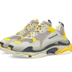 Balenciaga Triple S Grey Yellow Sneaker