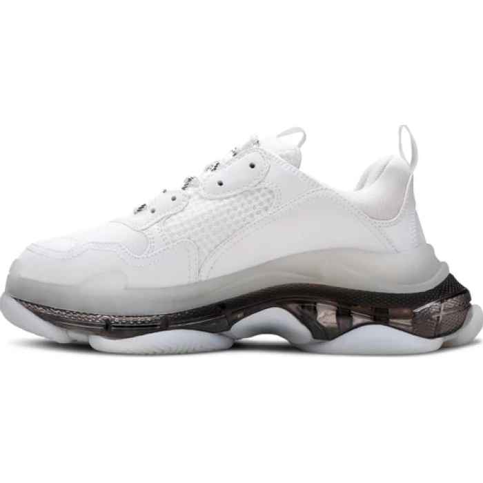 Balenciaga Triple S Sneaker Clear Sole White Black