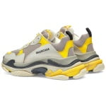 Balenciaga Triple S Grey Yellow Sneaker