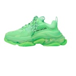 Balenciaga Triple S Clear Sole Sneaker in Green