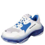 [Authorize✅]Balenciaga Triple S Clear Sole Sneakers White Blue for sale - Image 6