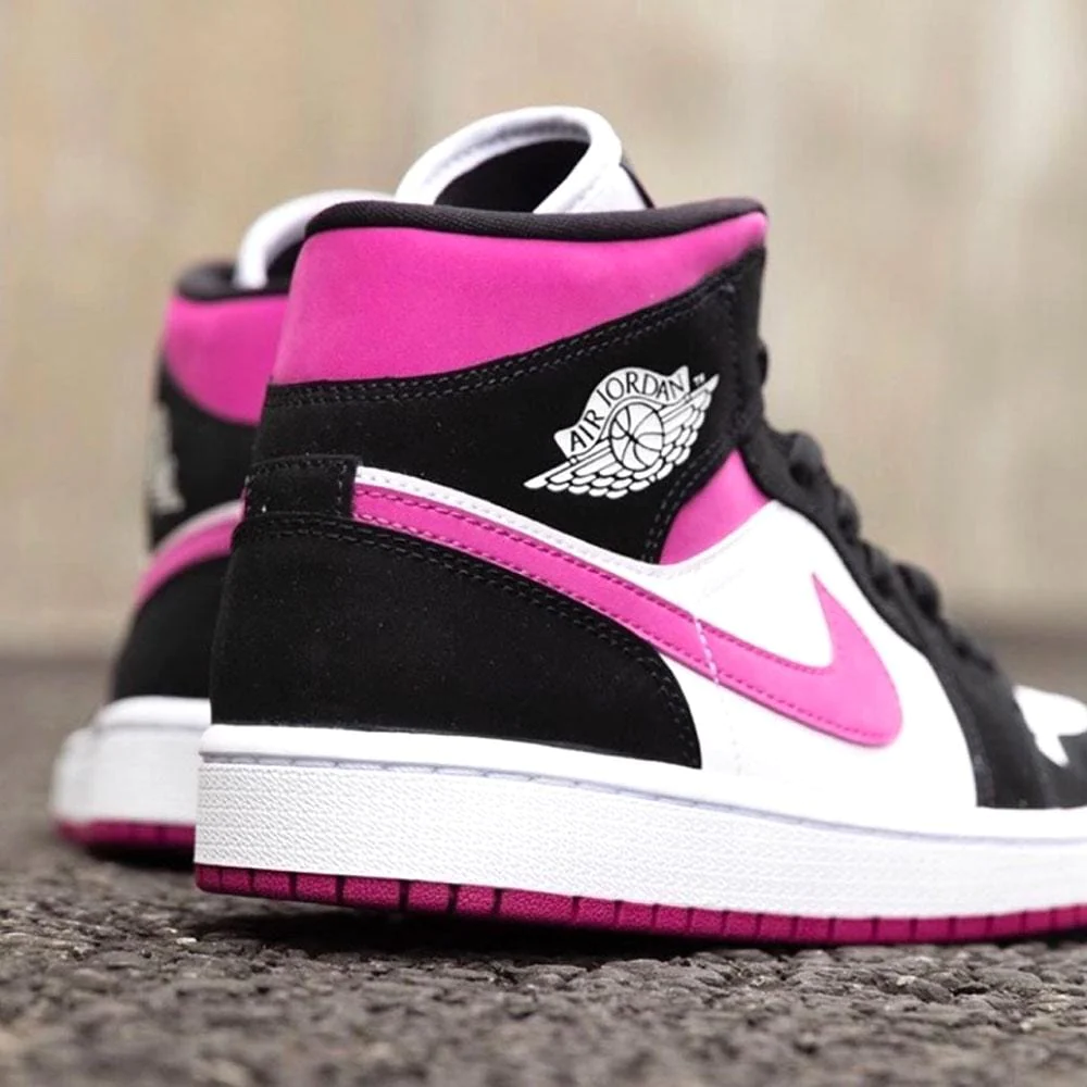 Nike Air Jordan 1 Mid Cactus Flower Wmns