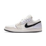[Authorize✅]Nike Air Jordan 1 Low Premium Sail Black-White for sale