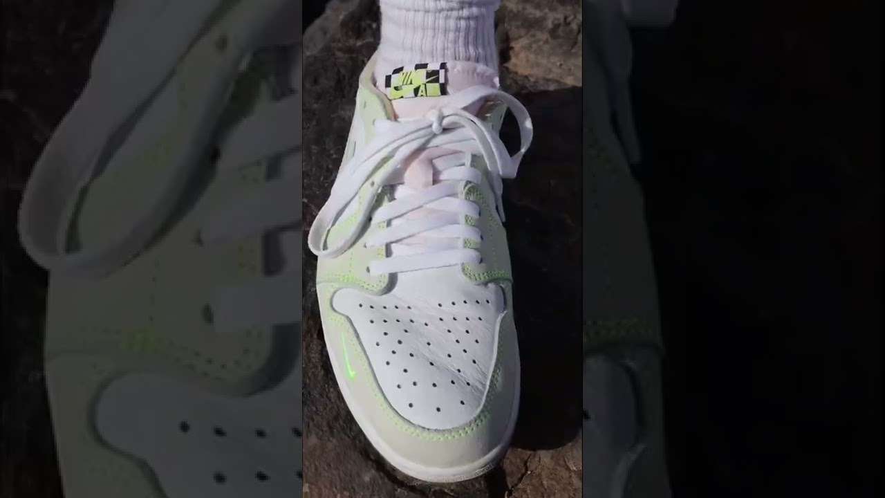 Nike Air Jordan 1 Low OG Ghost Green White