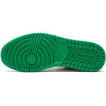 Nike Air Jordan 1 Low White and Lucky Green