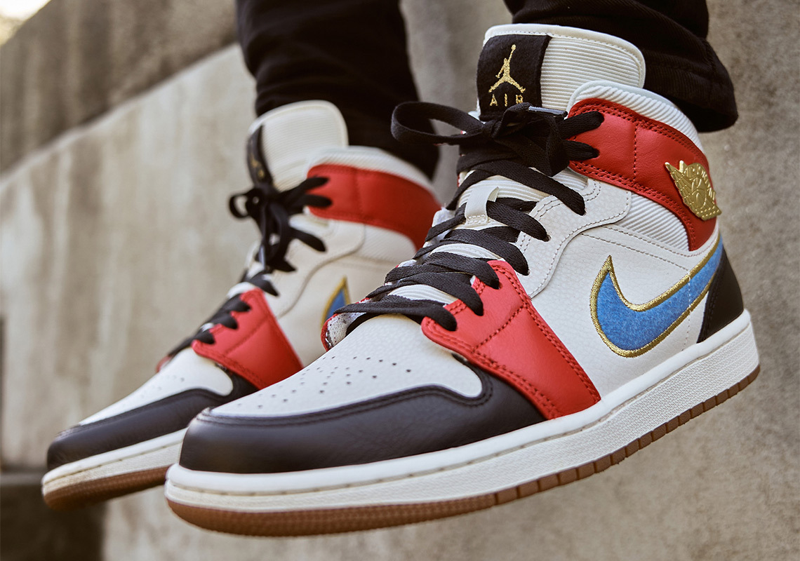 Nike Air Jordan 1 Mid SE Let (Her) Man Wmns