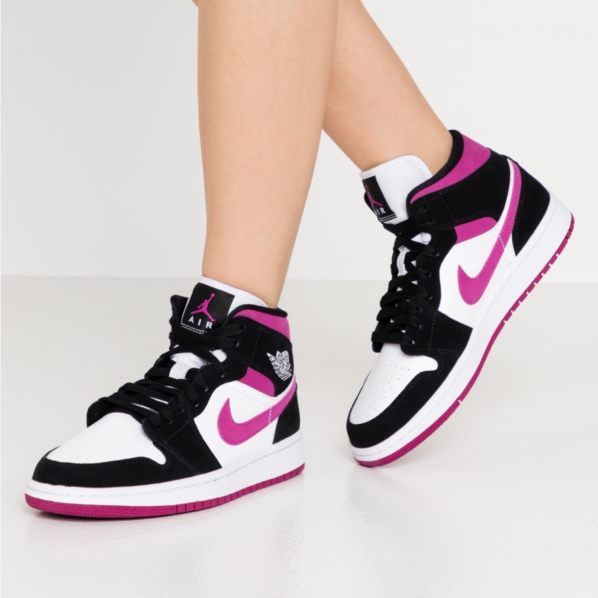 Nike Air Jordan 1 Mid Cactus Flower Wmns