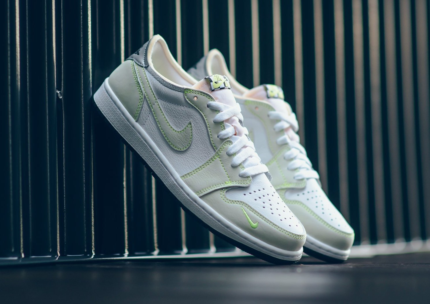 Nike Air Jordan 1 Low OG Ghost Green White