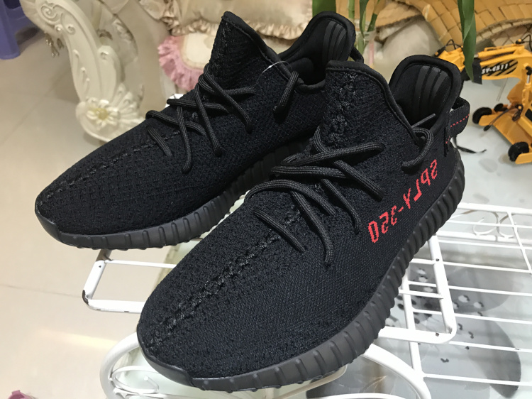 [Authorize✅]Black Red Yeezy 350 Boost V2  Adidas for sale photo review