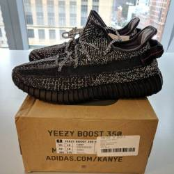 [Authorize✅]Adidas Yeezy Reflective Black 350 Boost V2 for sale photo review