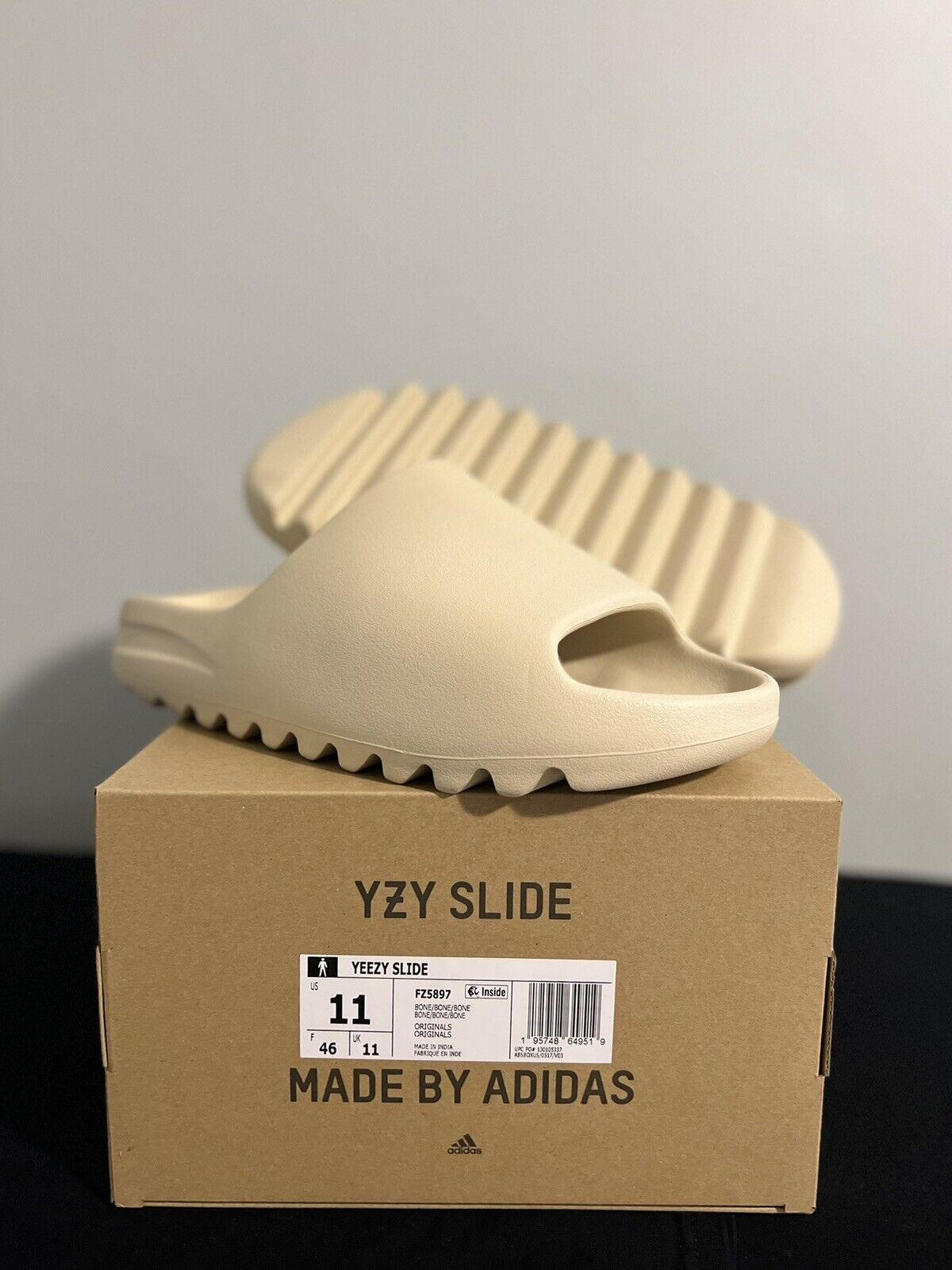 [Authorize✅]Adidas Yeezy Slides Bone slipper for sale photo review
