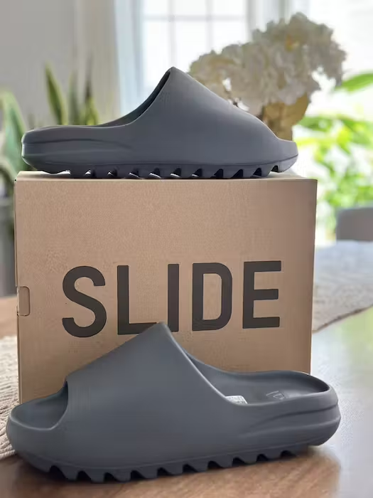 [Authorize✅]Adidas Yeezy Slides Slate Grey slipper for sale photo review