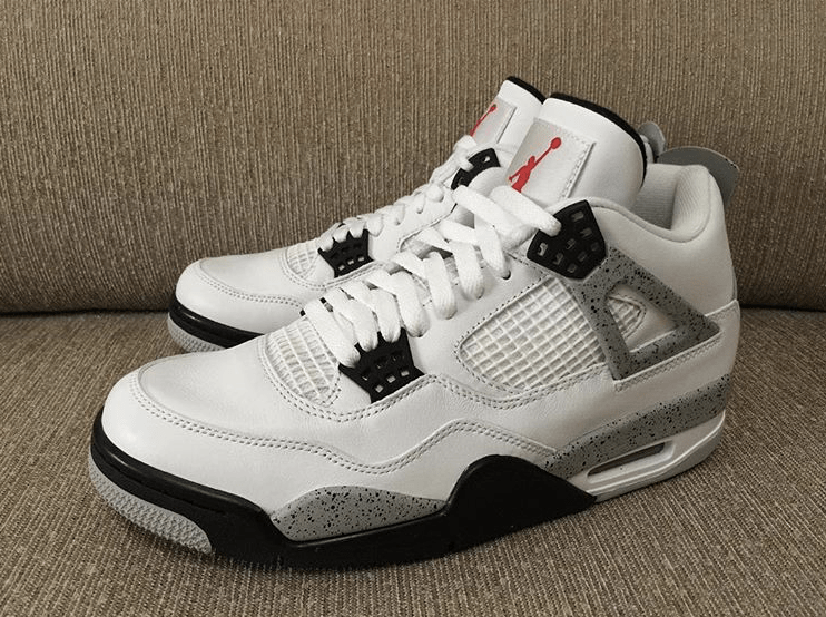 [Authorize✅]Nike Air Jordan 4 Retro OG White Cement 2016 for sale photo review