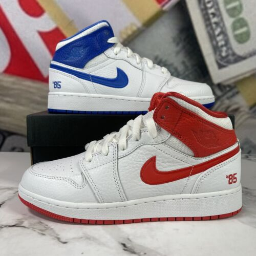 [Authorize✅]Nike Air Jordan 1 Mid 85 (GS) Red/White for sale photo review