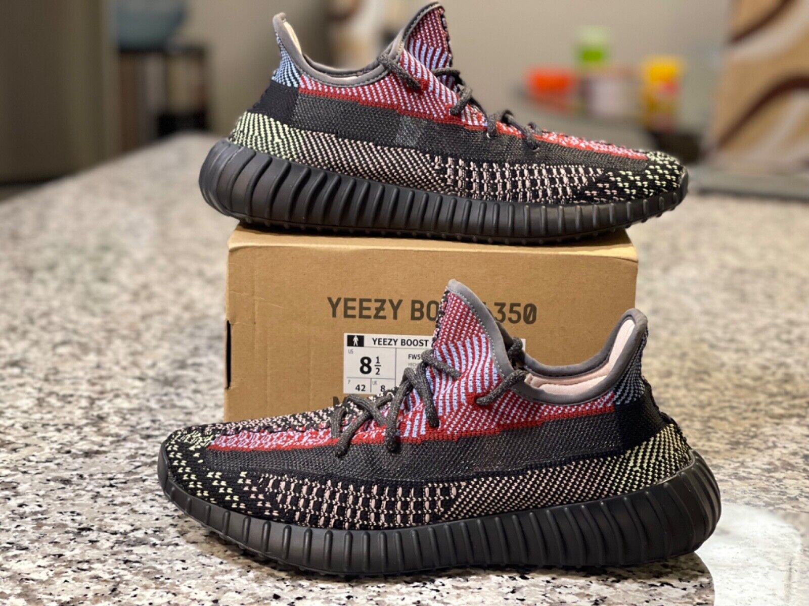 [Authorize✅]Adidas Yeezy Boost 350 V2 Yecheil-Reflective for sale photo review