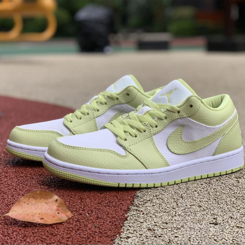 [Authorize✅Nike Air Jordan 1 Low SE Limelight Womens for sale photo review