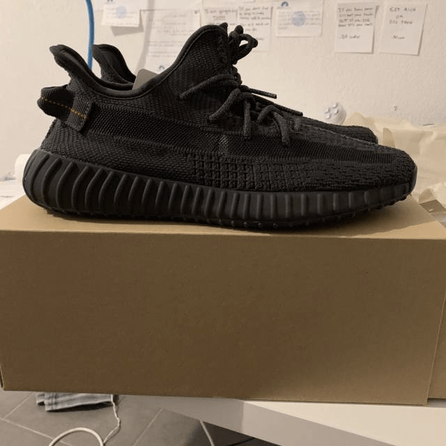 [Authorize ]Adidas Yeezy 350 Boost V2 Black Non-Reflective for sale