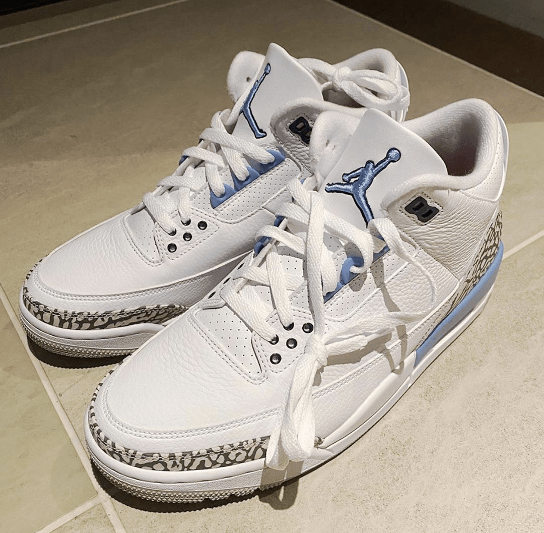 [Authorize✅]Air Jordan 3 Retro UNC for sale photo review