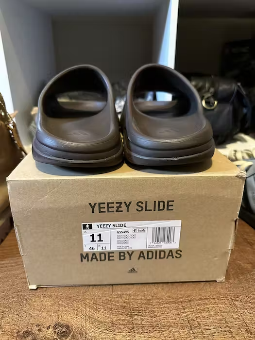 [Authorize✅]Adidas Yeezy Slides soot slipper for sale photo review