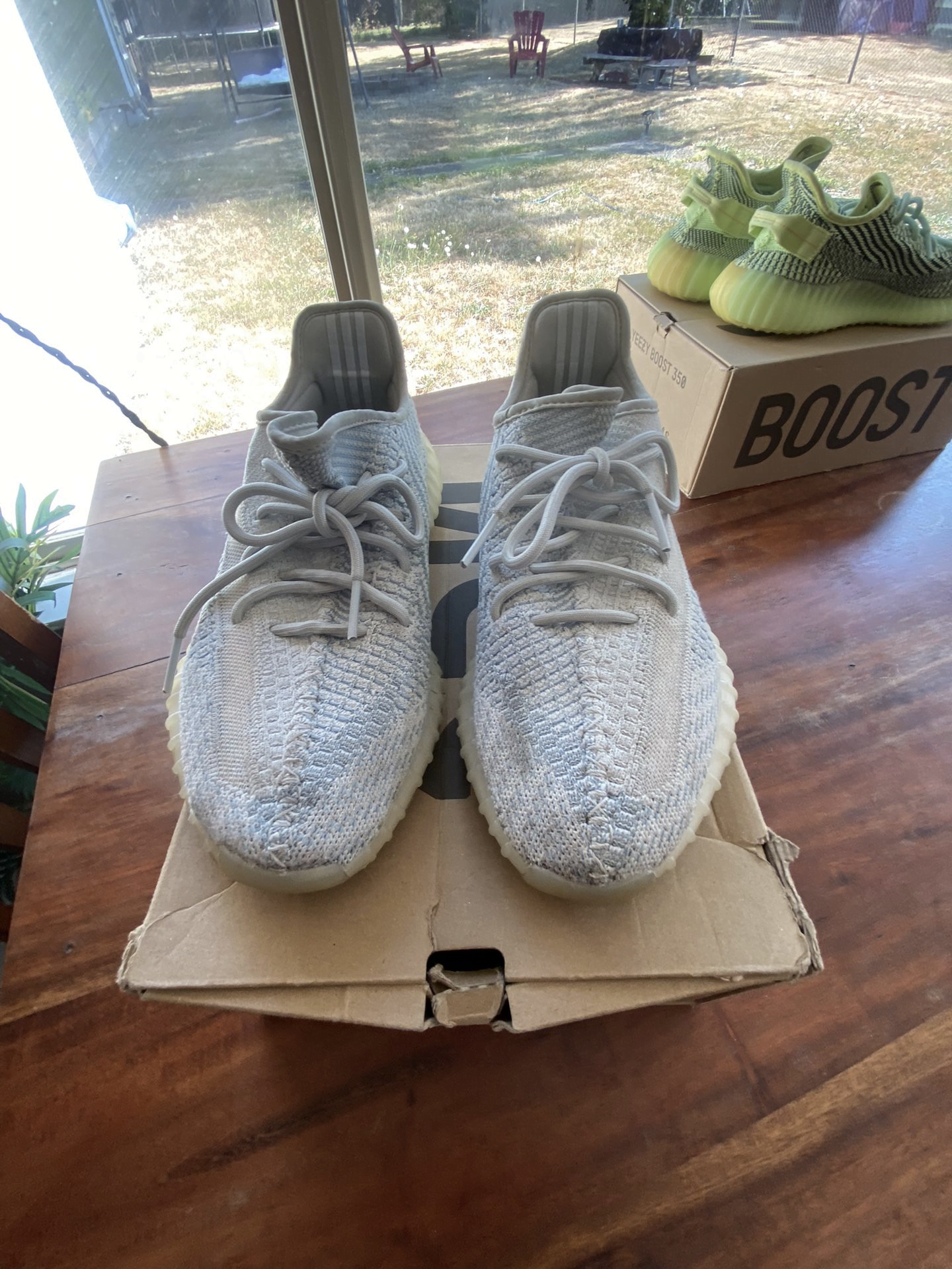 [Authorize✅]Yeezy 350 Boost V2 Cloud White Non-Reflective for sale photo review