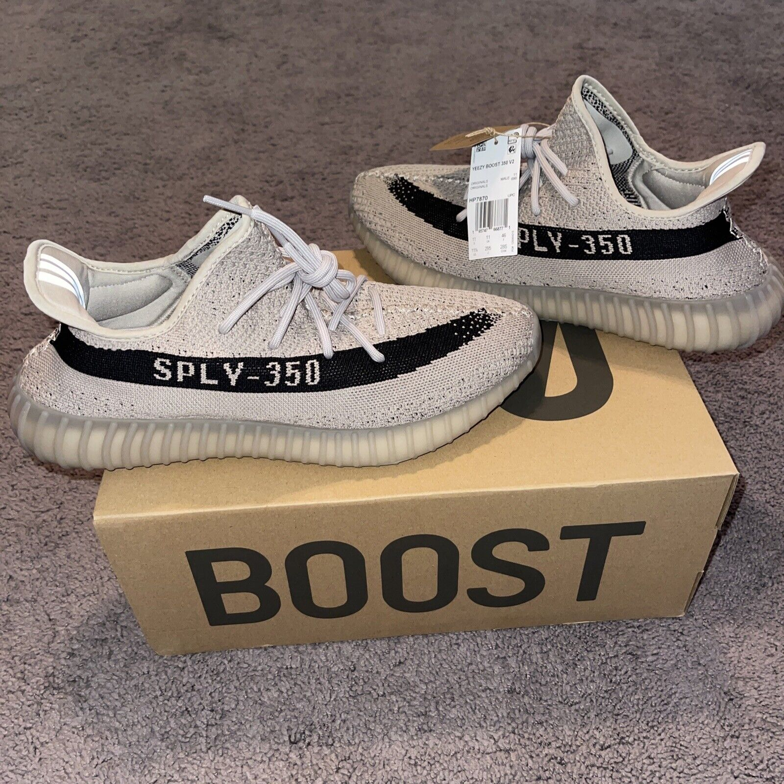[Authorize✅]Adidas Yeezy Boost 350 V2 Beige Black for sale photo review
