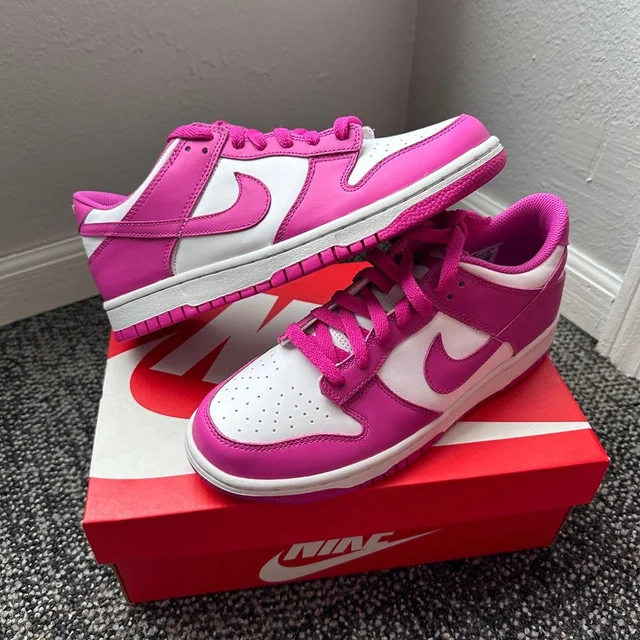 [Authorize✅]Nike Dunk Low GS Active Fuchsia for sale photo review