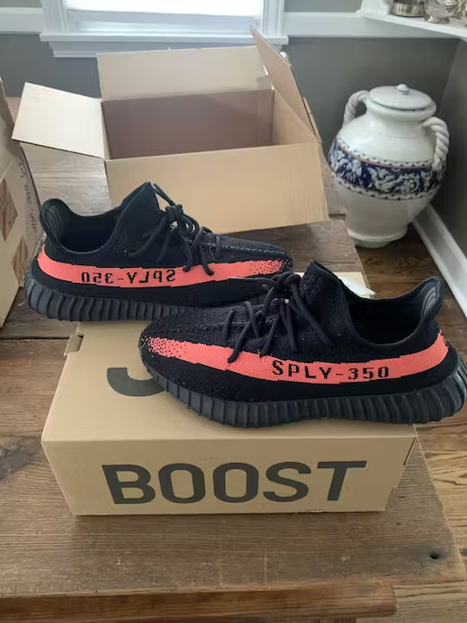 [Authorize✅]Adidas Yeezy  Boost 350 V2 Red for sale photo review