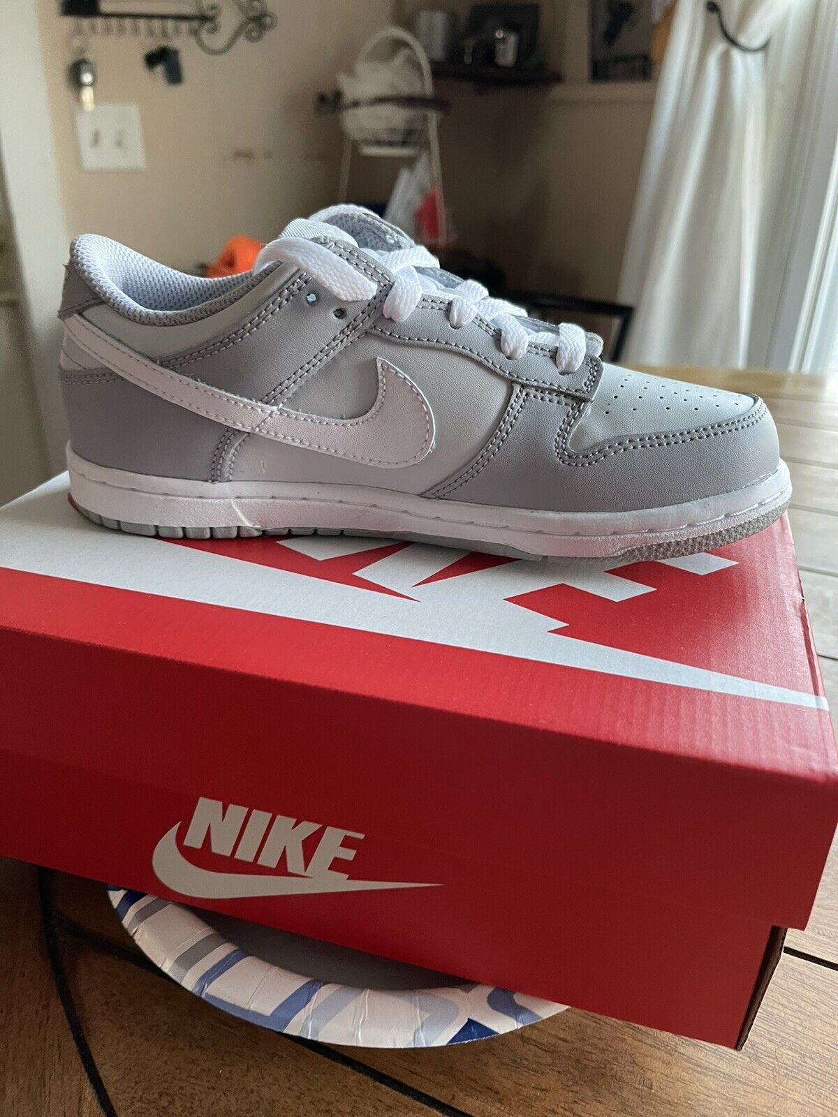 [Authorize✅]Nike Dunk Low GS Pure Platinum Wolf Grey for sale photo review