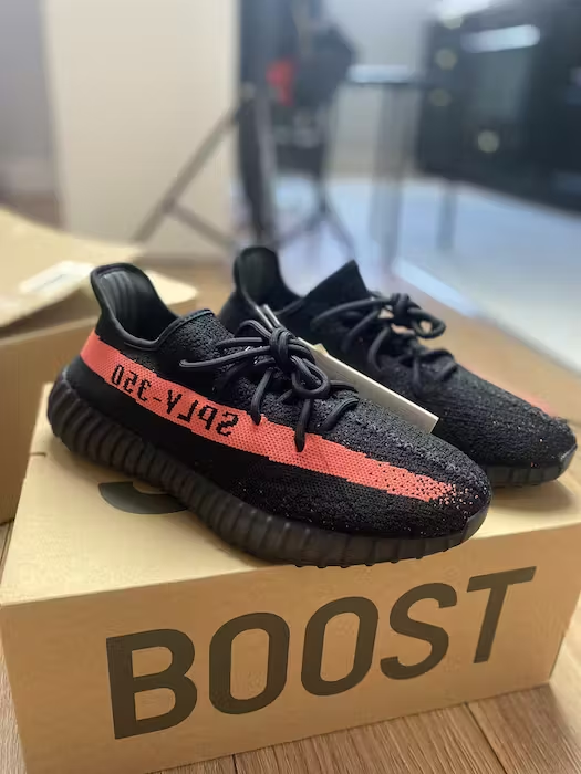 [Authorize✅]Adidas Yeezy  Boost 350 V2 Red for sale photo review