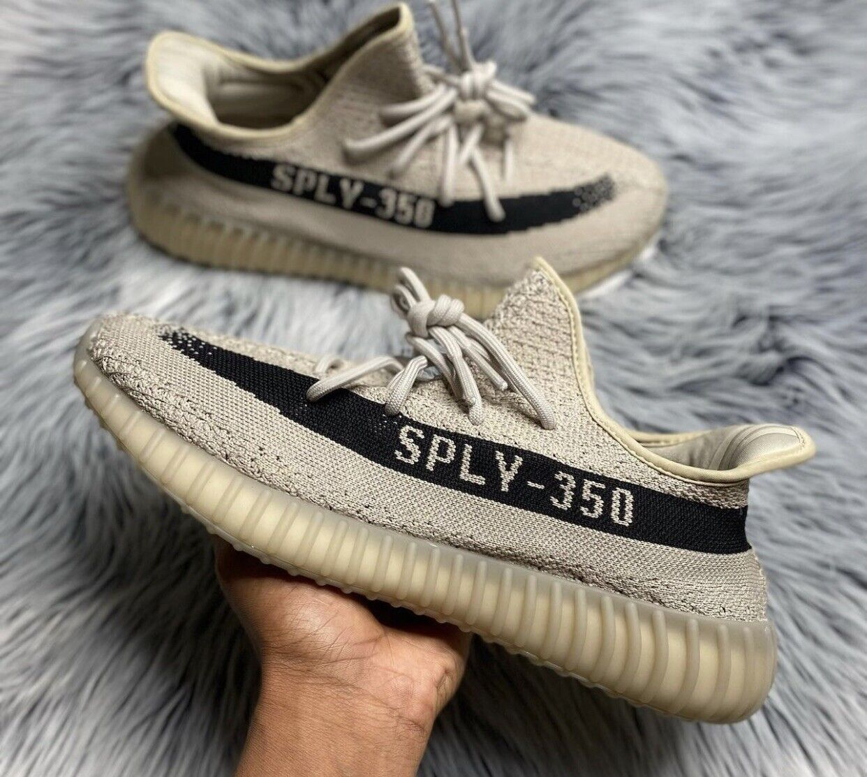 [Authorize✅]Adidas Yeezy Boost 350 V2 Beige Black for sale photo review