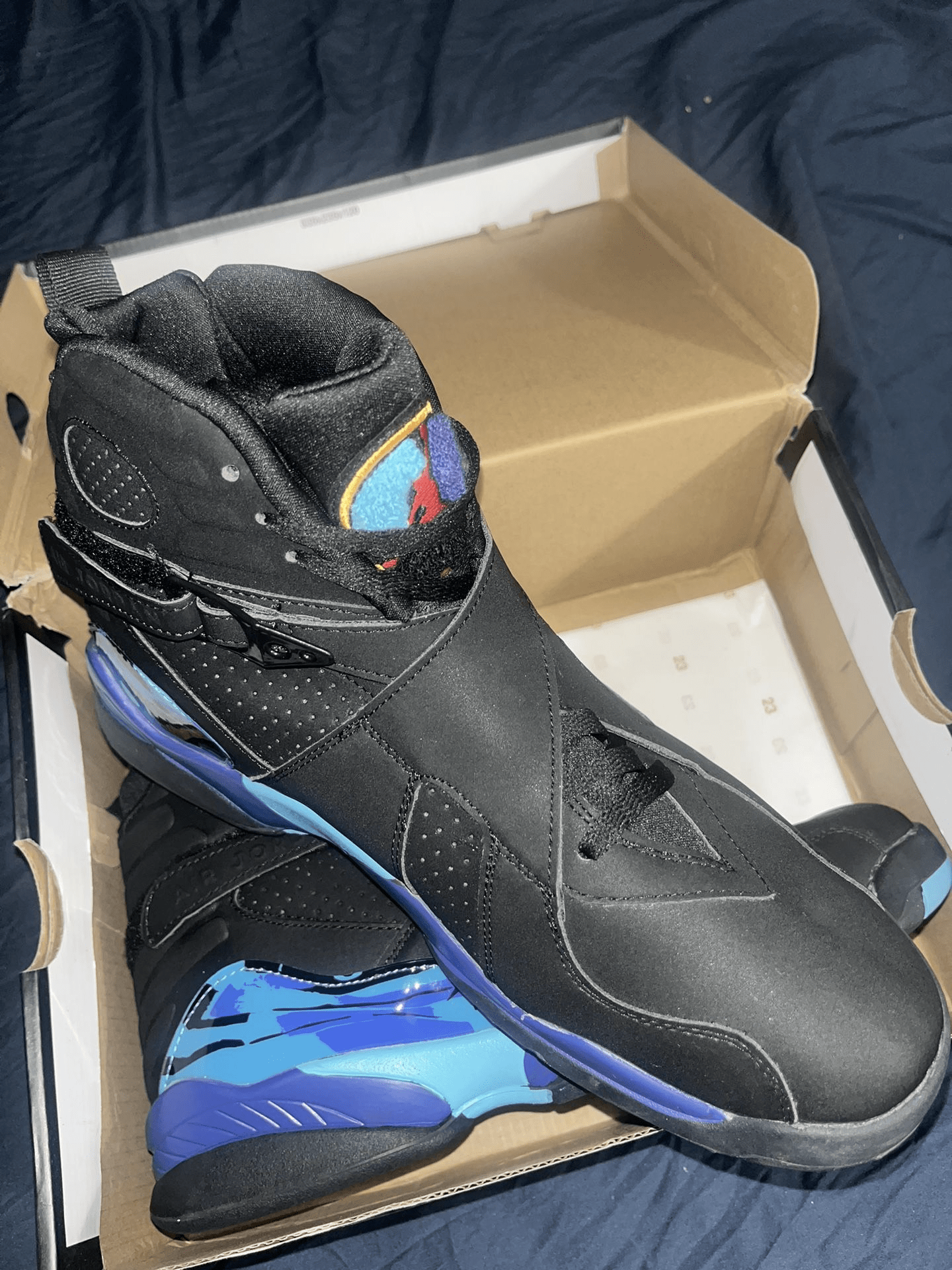 [Authorize✅]Nike Air Jordan 8 Retro Aqua 2015 for sale photo review