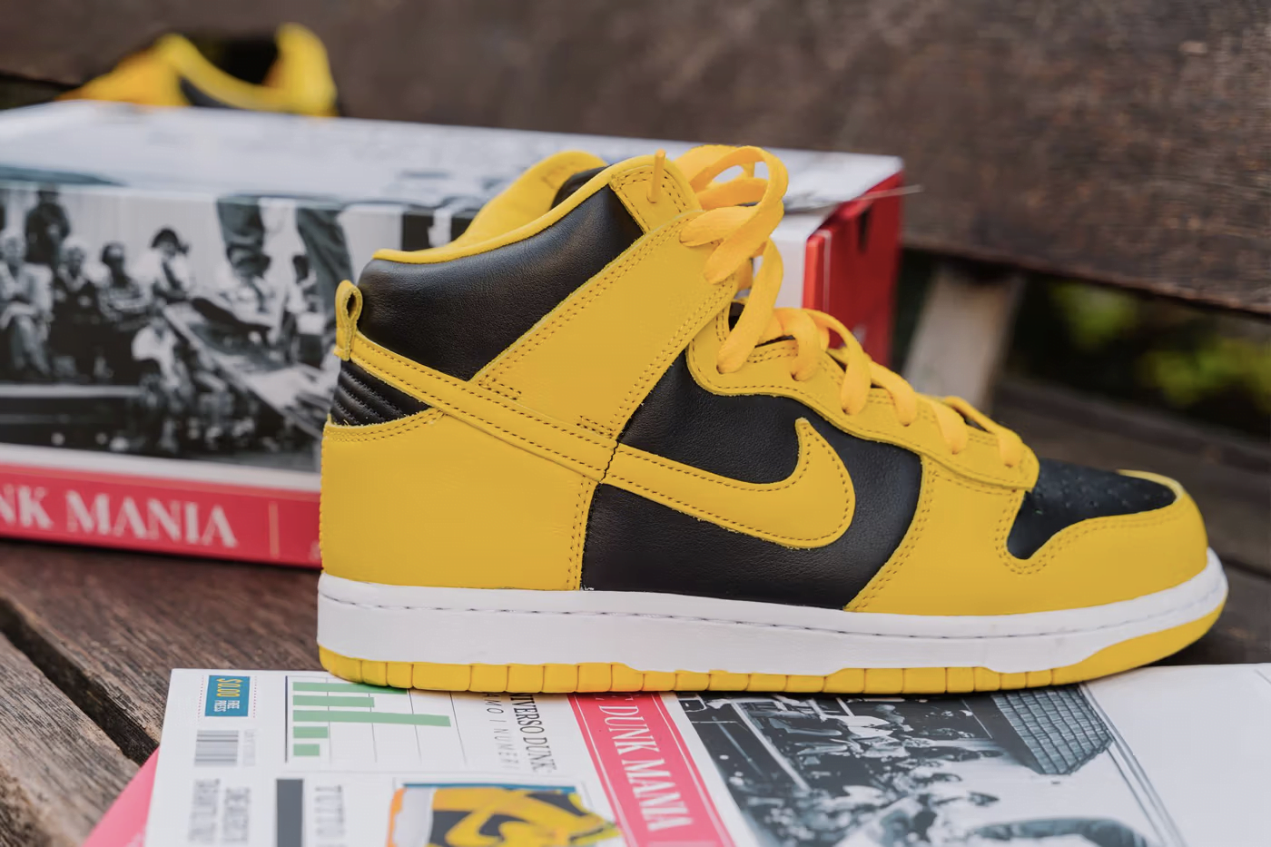 [Authorize✅]Nike Dunk High SP Varsity Maize for sale photo review