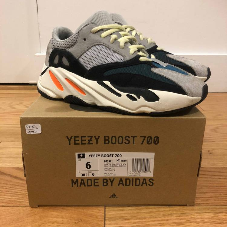 [Authorize ]Adidas Yeezy Boost 700 Wave Runner sneakers for sale