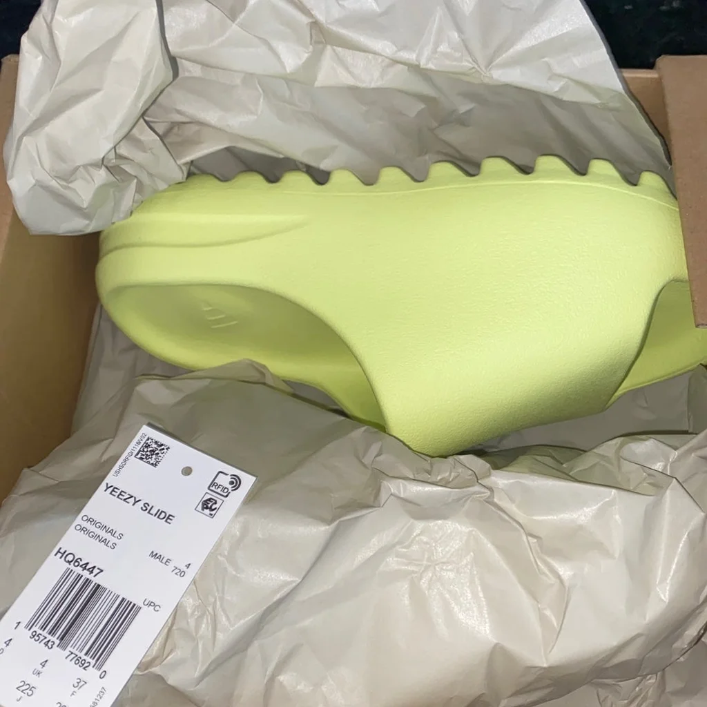 [Authorize✅]Adidas Yeezy Slides Glow Green slipper 2022 for sale photo review