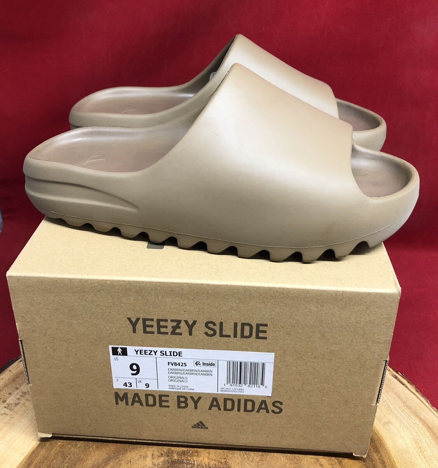 [Authorize✅]Adidas Yeezy Slide Earth Brown for sale photo review