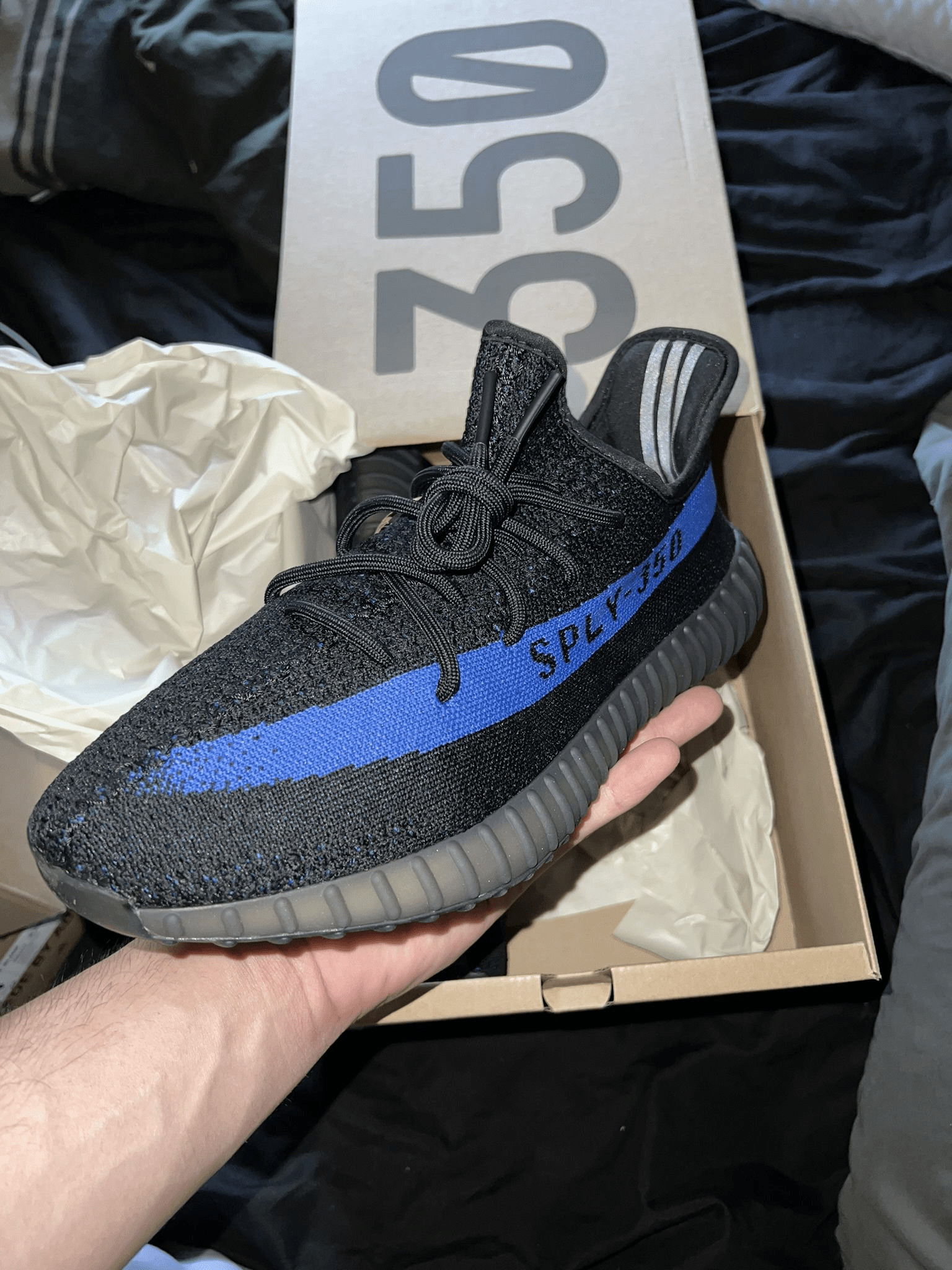 [Authorize✅]Yeezy Boost 350 V2 Dazzling Blue for sale photo review