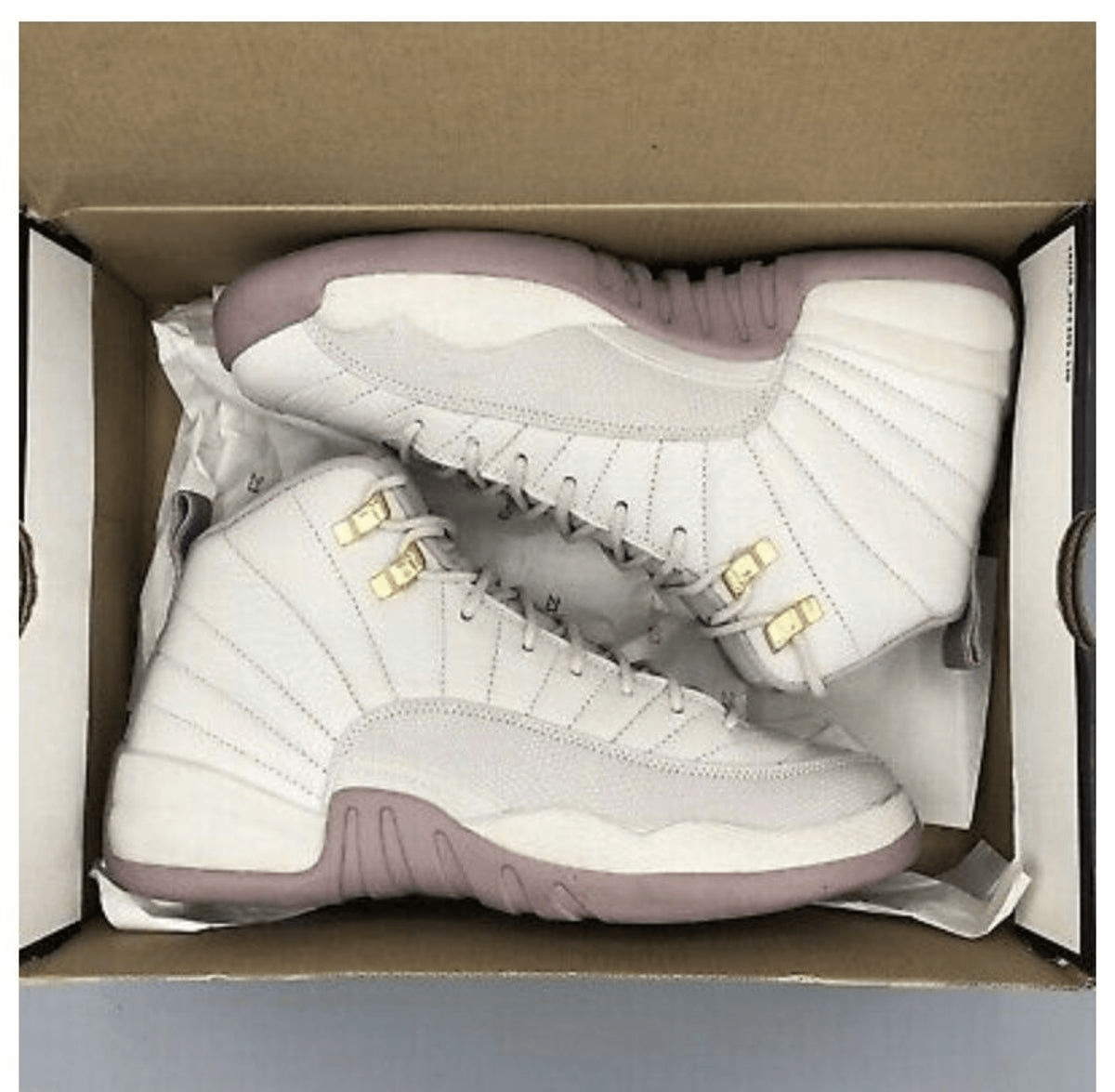 [Authorize✅]Nike Air Jordan 12 Retro GG Plum Fog for sale photo review