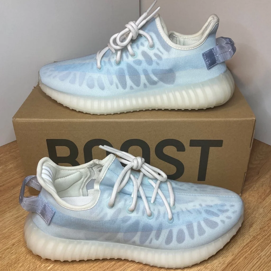[Authorize✅]Adidas Yeezy Boost 350 V2 Mono Ice for sale photo review