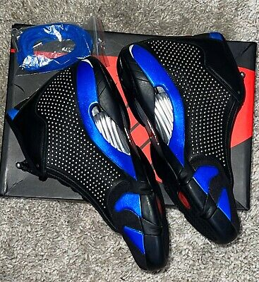 [Authorize✅]Supreme x Nike Air Jordan 14 Retro Black Varsity Royal for sale photo review