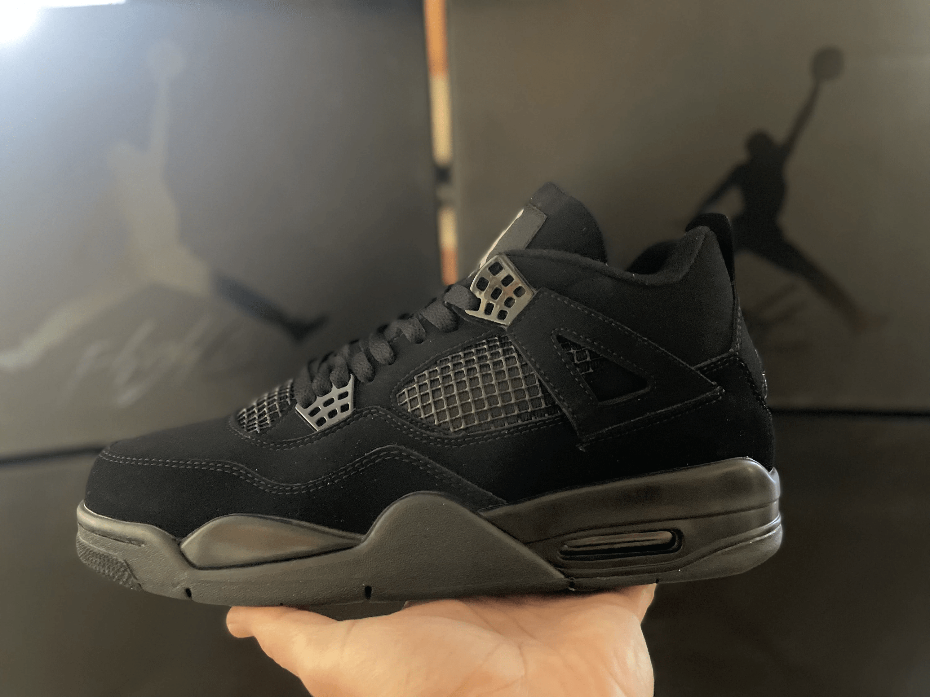 [Authorize✅]Nike Air Jordan 4 Black Cat for sale photo review