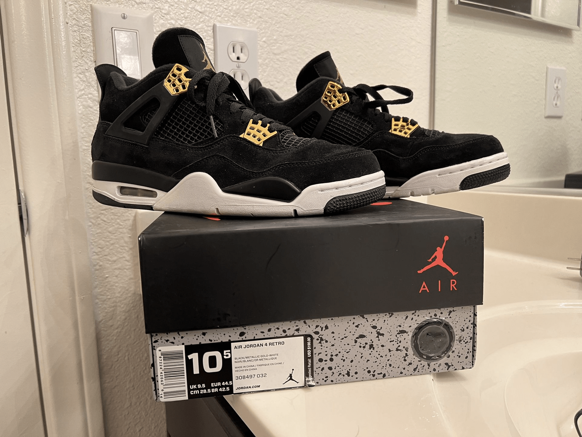[Authorize✅]Nike Air Jordan 4 Retro Royalty for sale photo review