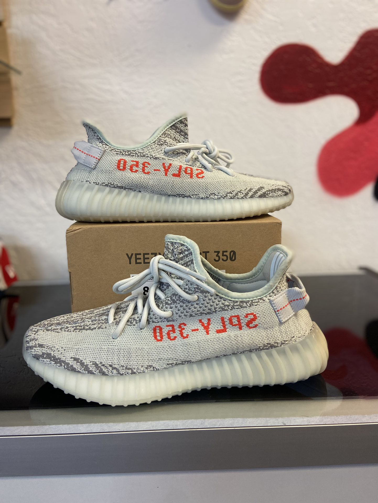 [Authorize✅]Adidas Yeezy 350 Boost V2 Blue Tint for sale photo review