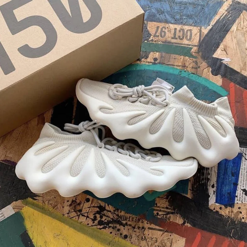 [Authorize✅]Adidas Yeezy 450 Cloud White for sale photo review