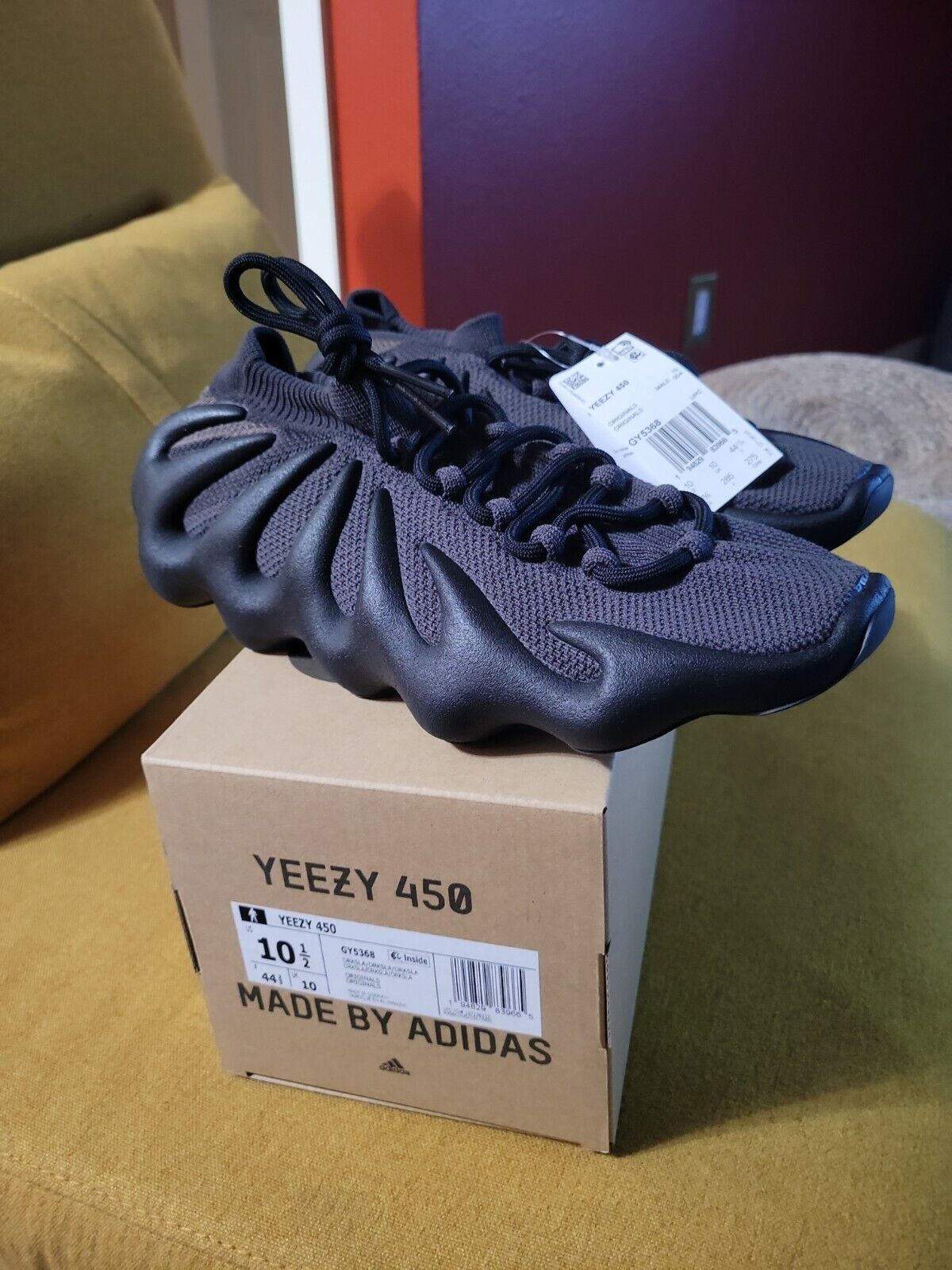[Authorize✅]Adidas Yeezy 450 Dark Slate for sale photo review