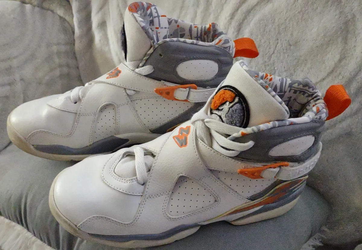 [Authorize✅]Nike Air Jordan 8 Retro Orange Blaze for sale photo review