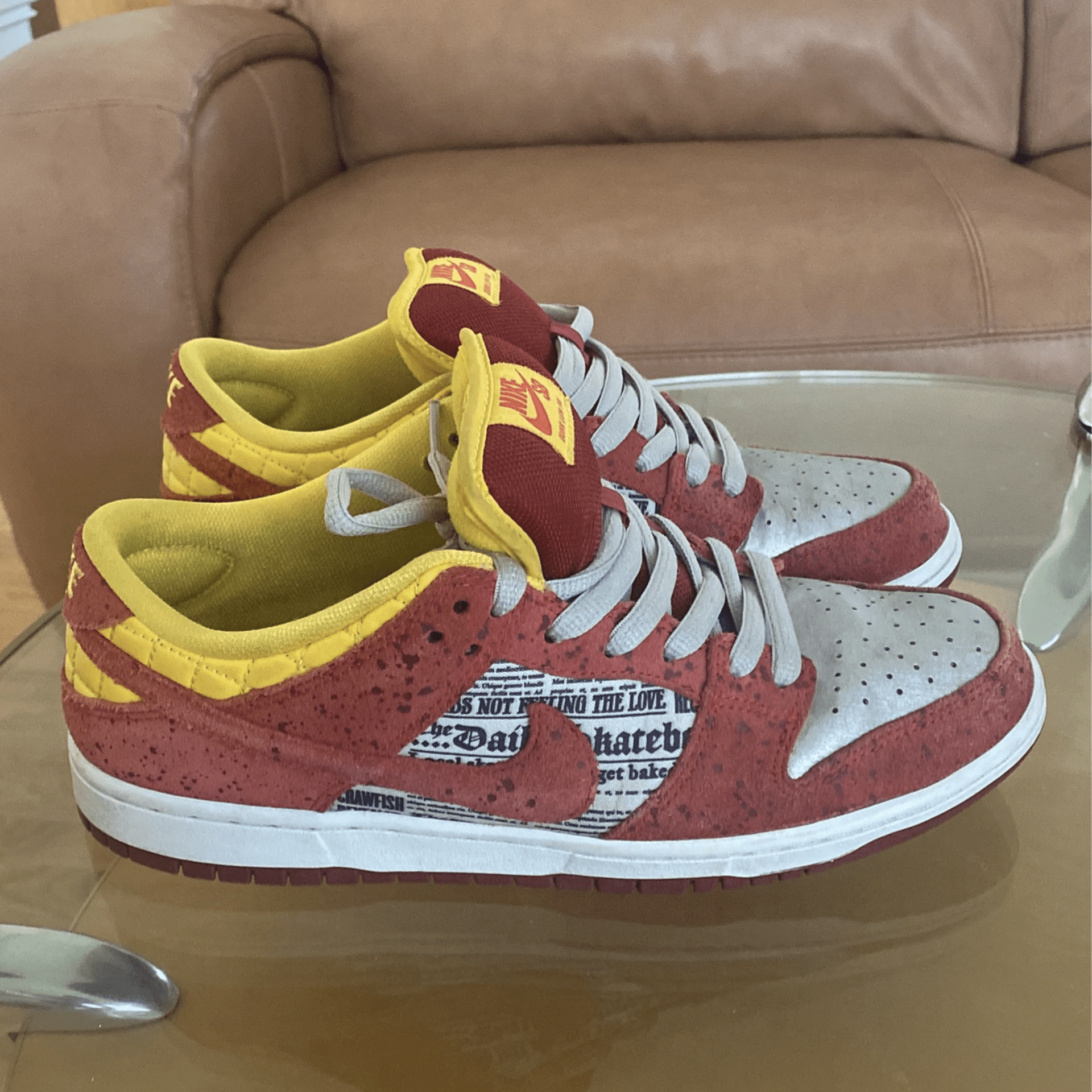 [Authorize✅]Nike Dunk SB Skateboard Low Rukus Crawfish for sale photo review