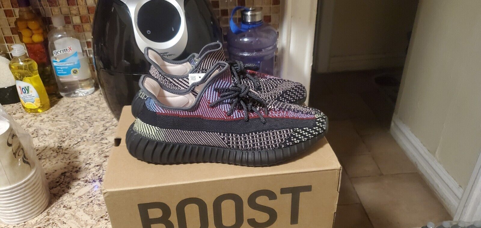 [Authorize✅]Adidas Yeezy Boost 350 V2 Yecheil-Nonreflective for sale photo review