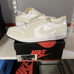 [Authorize✅]Nike Air Jordan 1 Low OG Ghost Green White for sale photo review