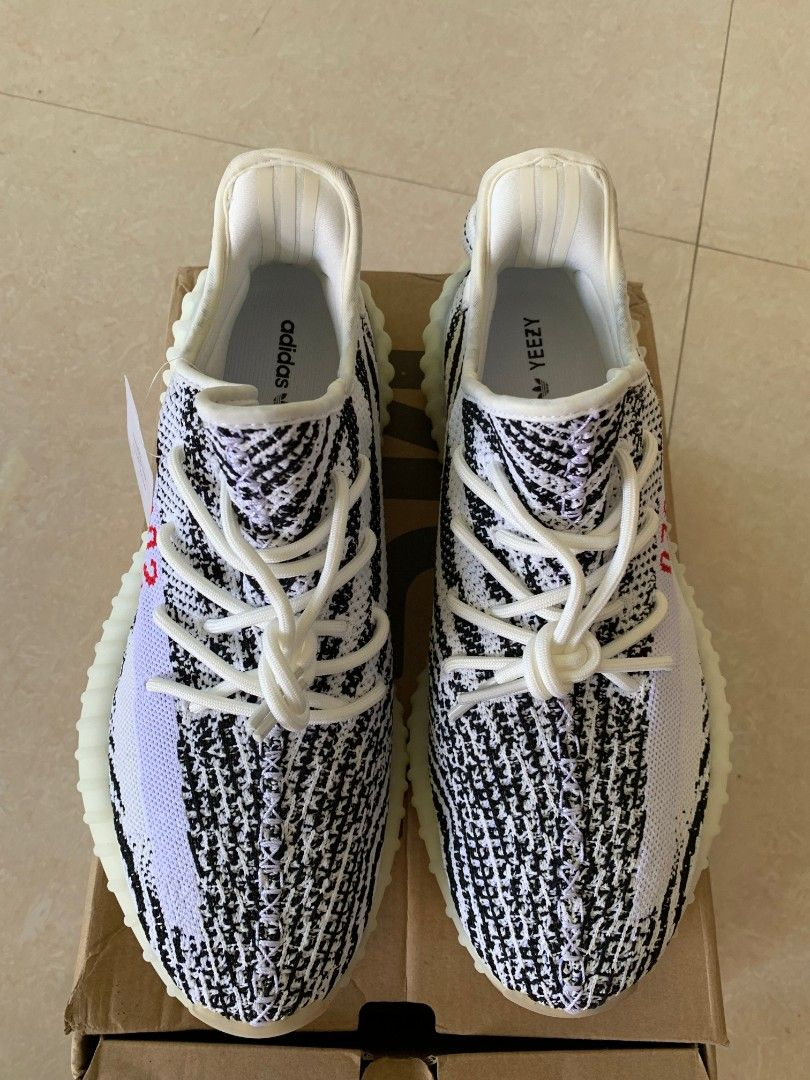 [Authorize ]Zebra - 2018/2019 Release Yeezy Boost 350 V2 Adidas for sale